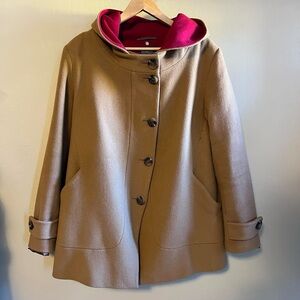 Pendleton Camel Wool Coat